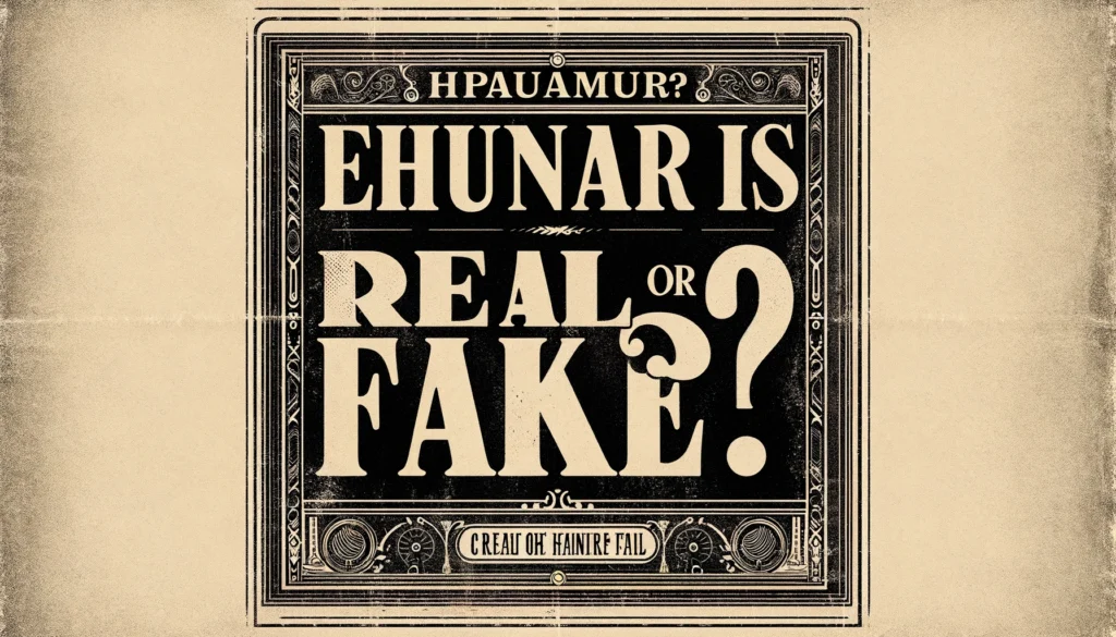 Featured image of an article on eHunar is real or fake